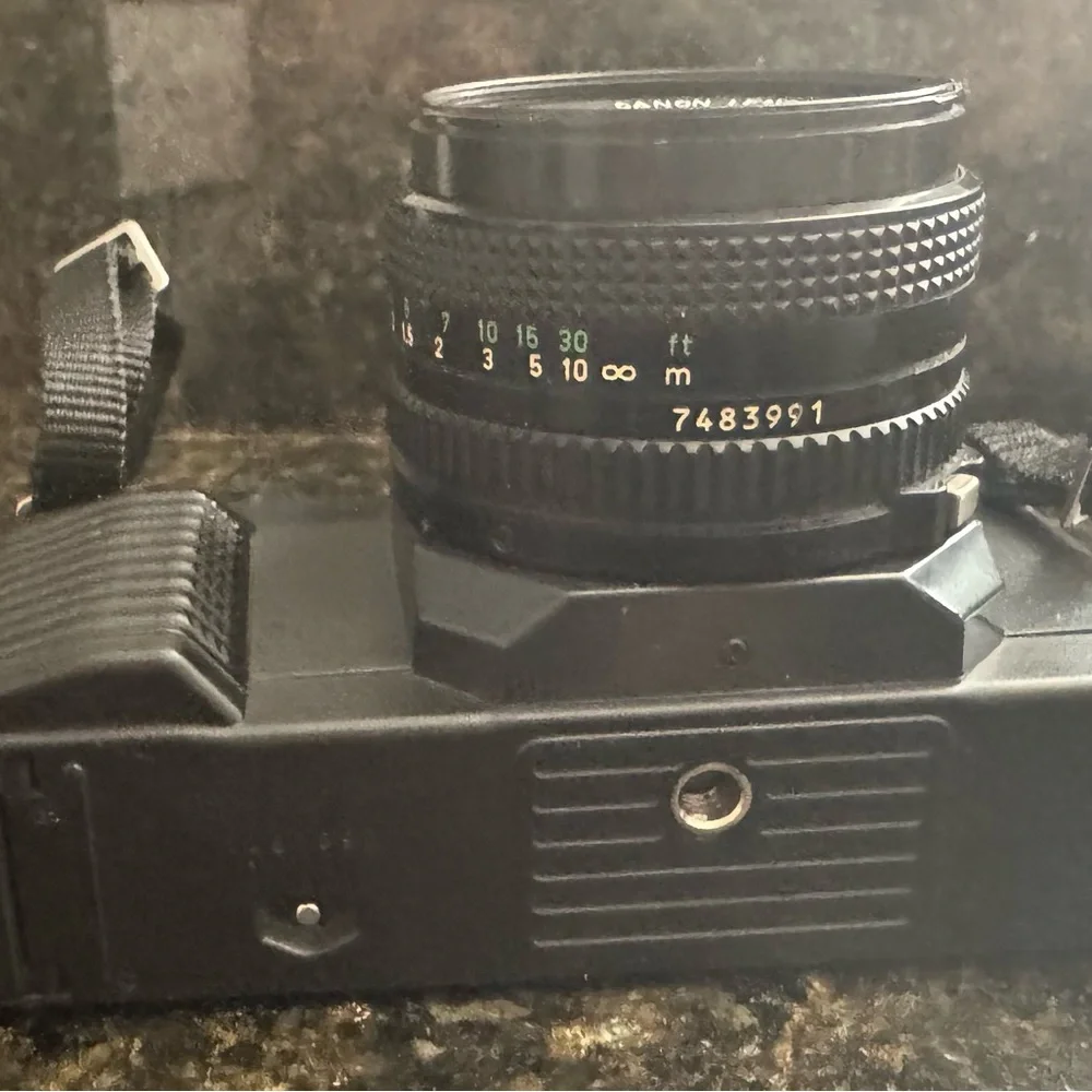 Canon T50 Black Film Camera with Lens